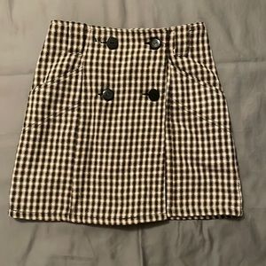 Forever 21 plaid skirt size Small